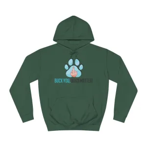 Unisex College Hoodie Color fastness