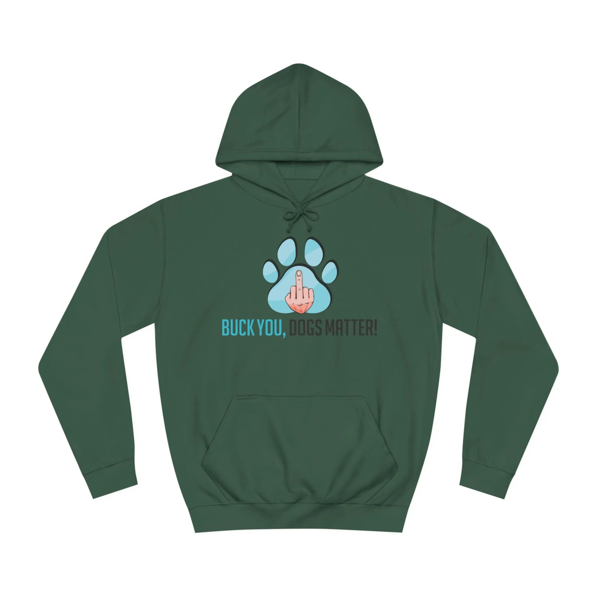 Unisex College Hoodie Color fastness