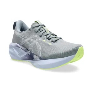 Minimalist Aesthetic Design Firm Ground Women's Novablast 5 Gravel/Blue Fade