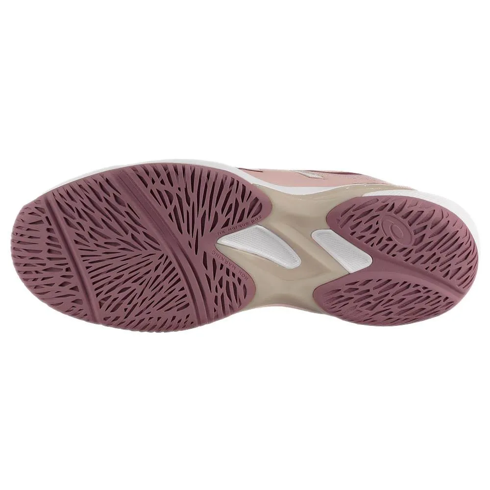Grip Enhanced Outsole Flexible Walk Asics Women's Solution Swift FF 2 - Watershed Rose/White