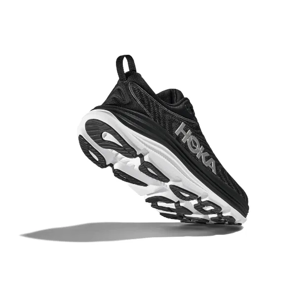 HOKA Women's Gaviota 5 Wide Black/White gym - ready shoe readiness