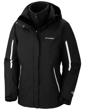 NonIrritating Tagless Neck Columbia Women Black Bugaboo Interchange Jacket