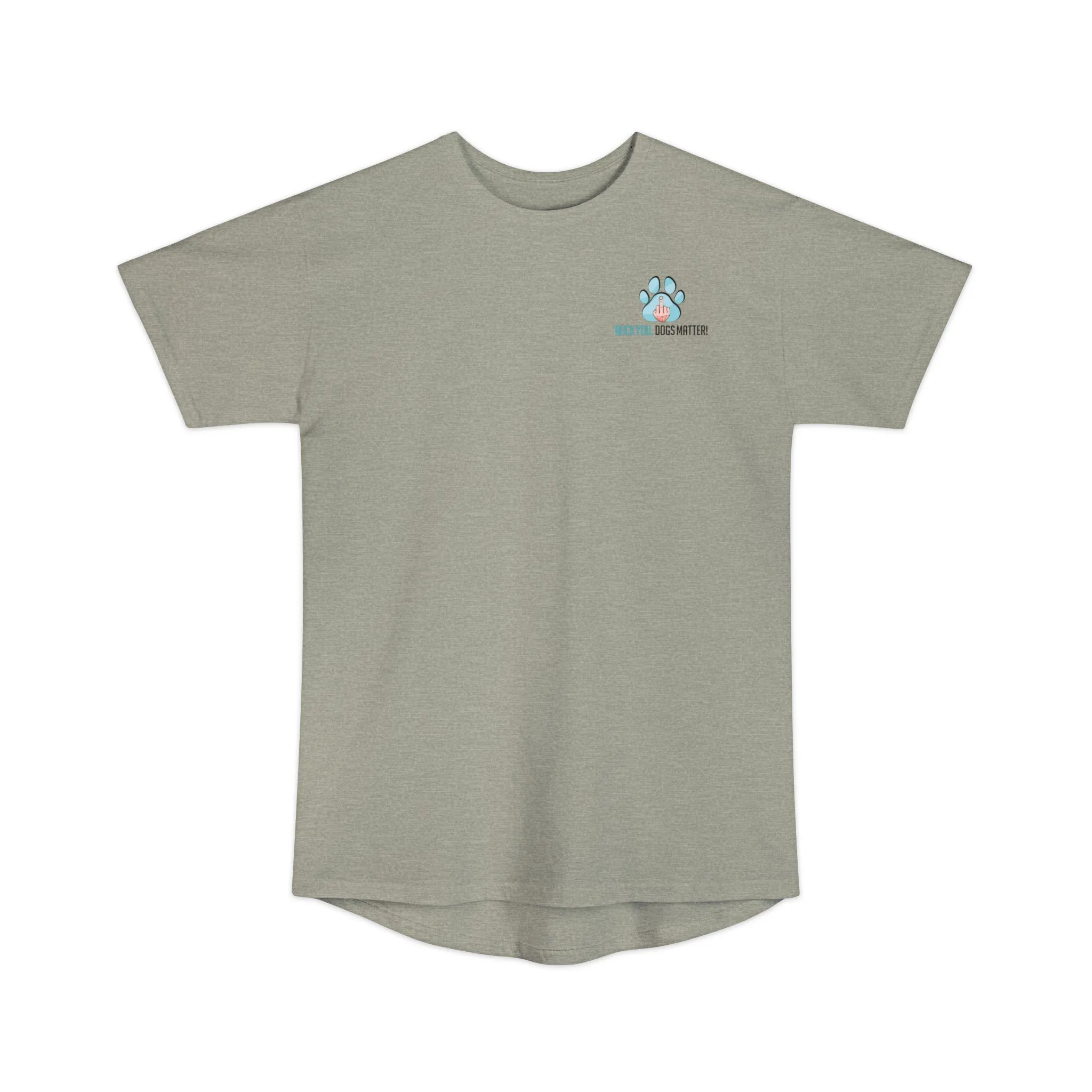 Unisex Long Body Urban Tee Soft touch finish