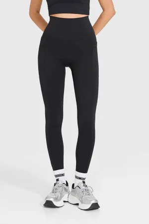 High Waist Slim-Fit Leggings With Pocket Maximum Flex