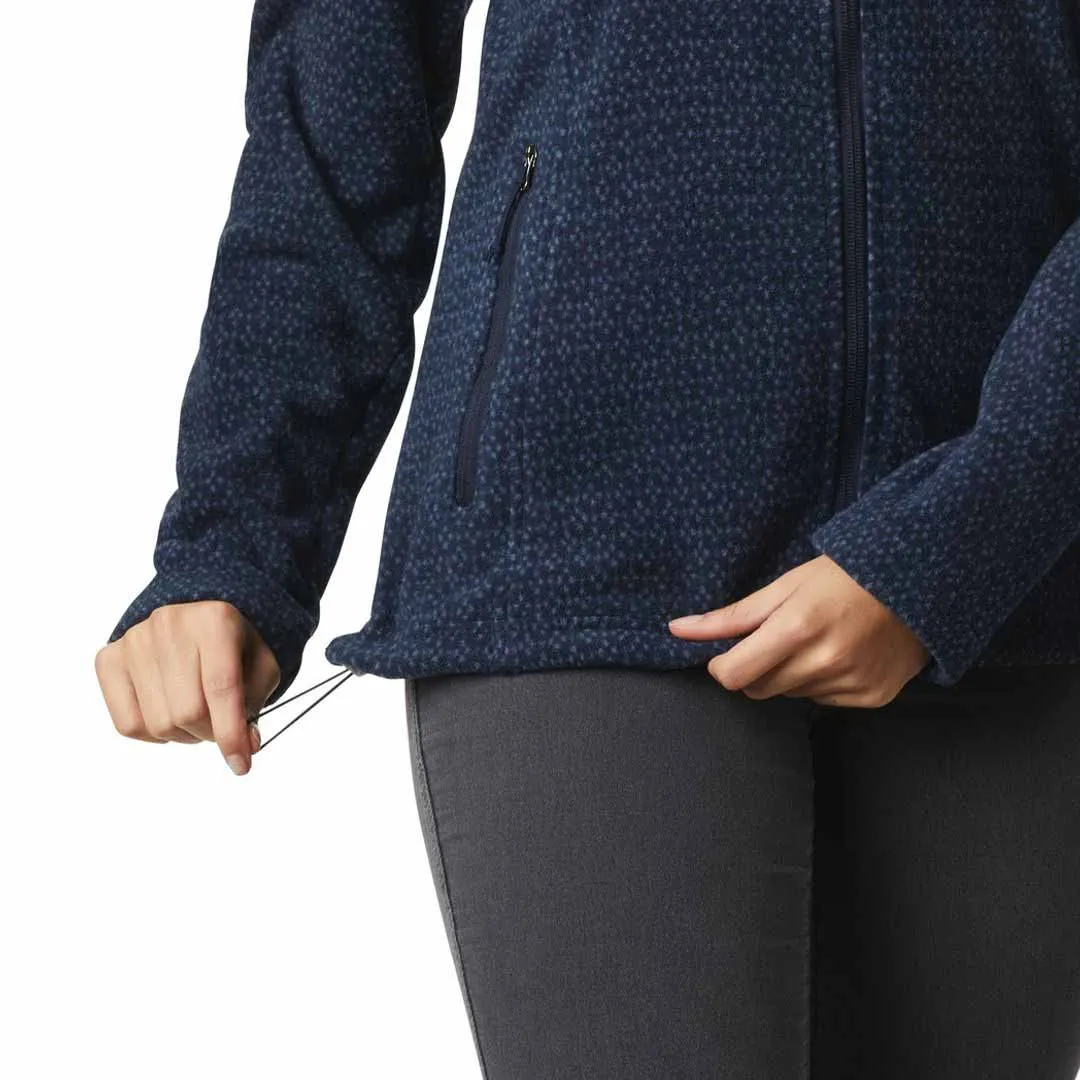 Layer Option Columbia Women Blue Fast Trek Printed Jkt