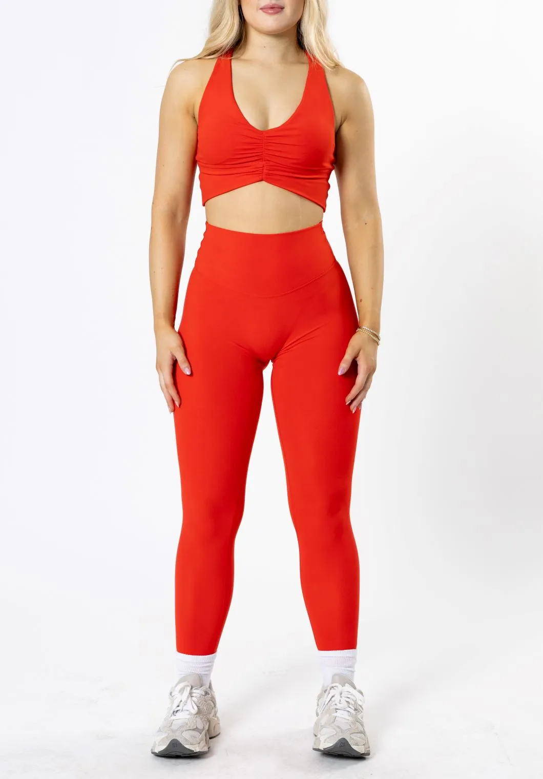 Reluna Original Sculptseam? Plus Legging Cherry Double Layered Fabric