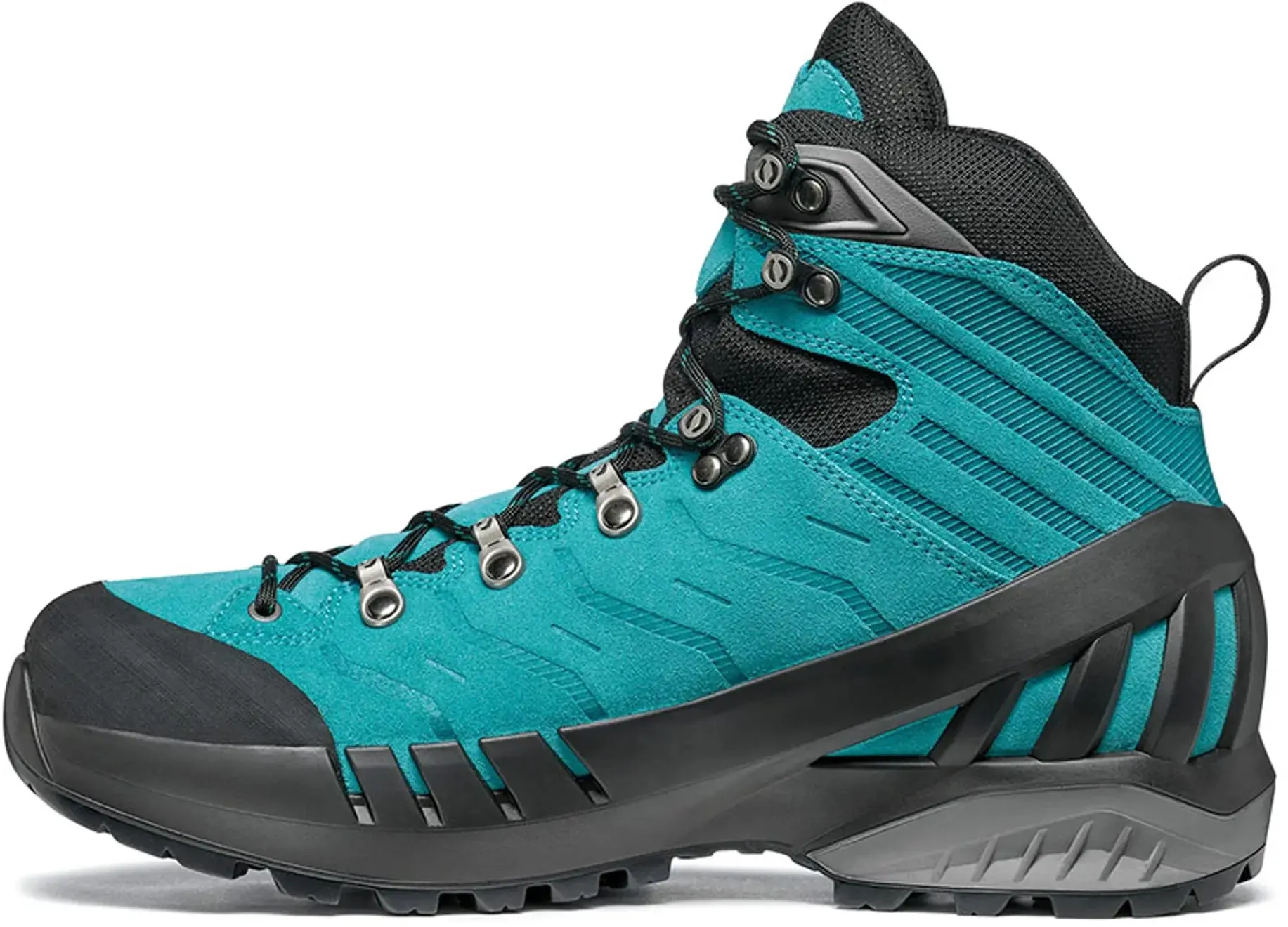 Fast Run Rolling Motion Sole Scarpa Cyclone-S GORE-TEX Womens Walking Boots - Blue