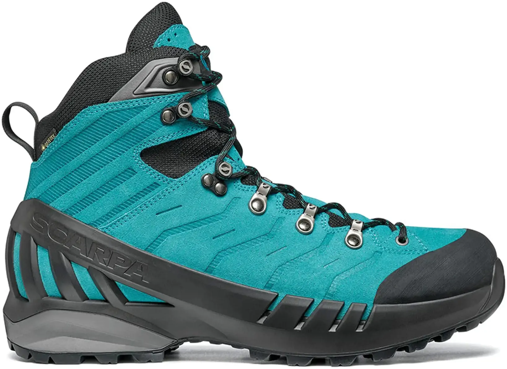 Scarpa Cyclone-S GORE-TEX Womens Walking Boots - Blue Padded Comfort Cold Weather