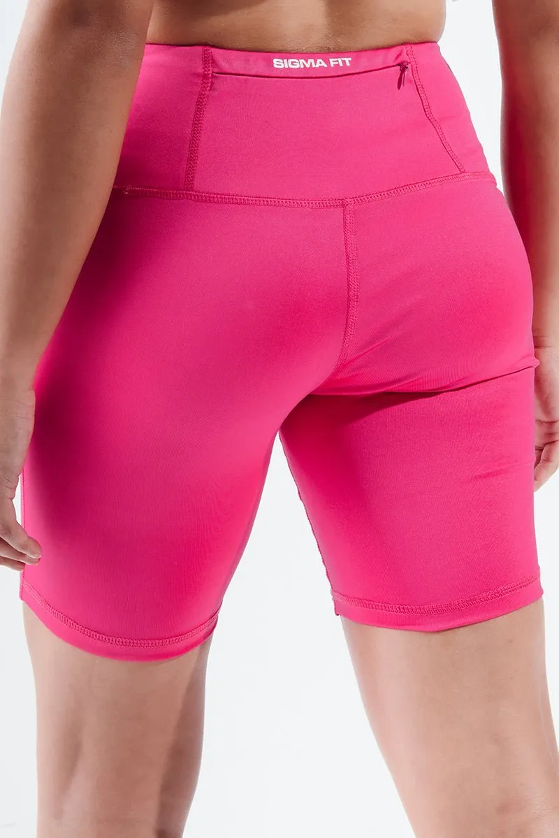 Versatile Comfort Machine washable Pink Glo Essential Biker Short