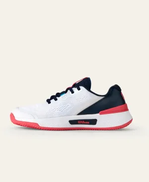 Durable Traction Wilson Women's Intrigue Pro (White/Navy)