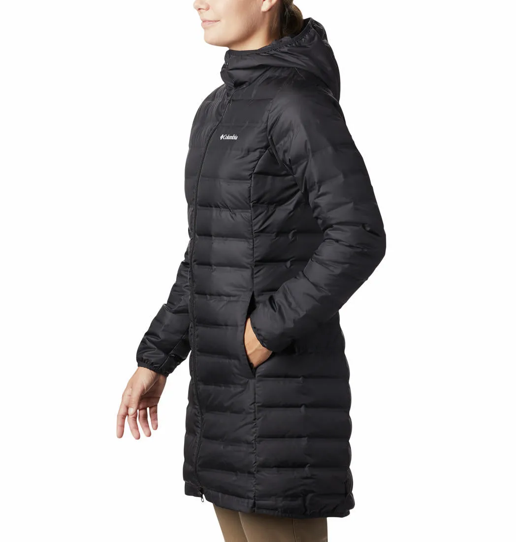 Columbia Women Black Lake 22 Down Long Hooded Jacket Sell
