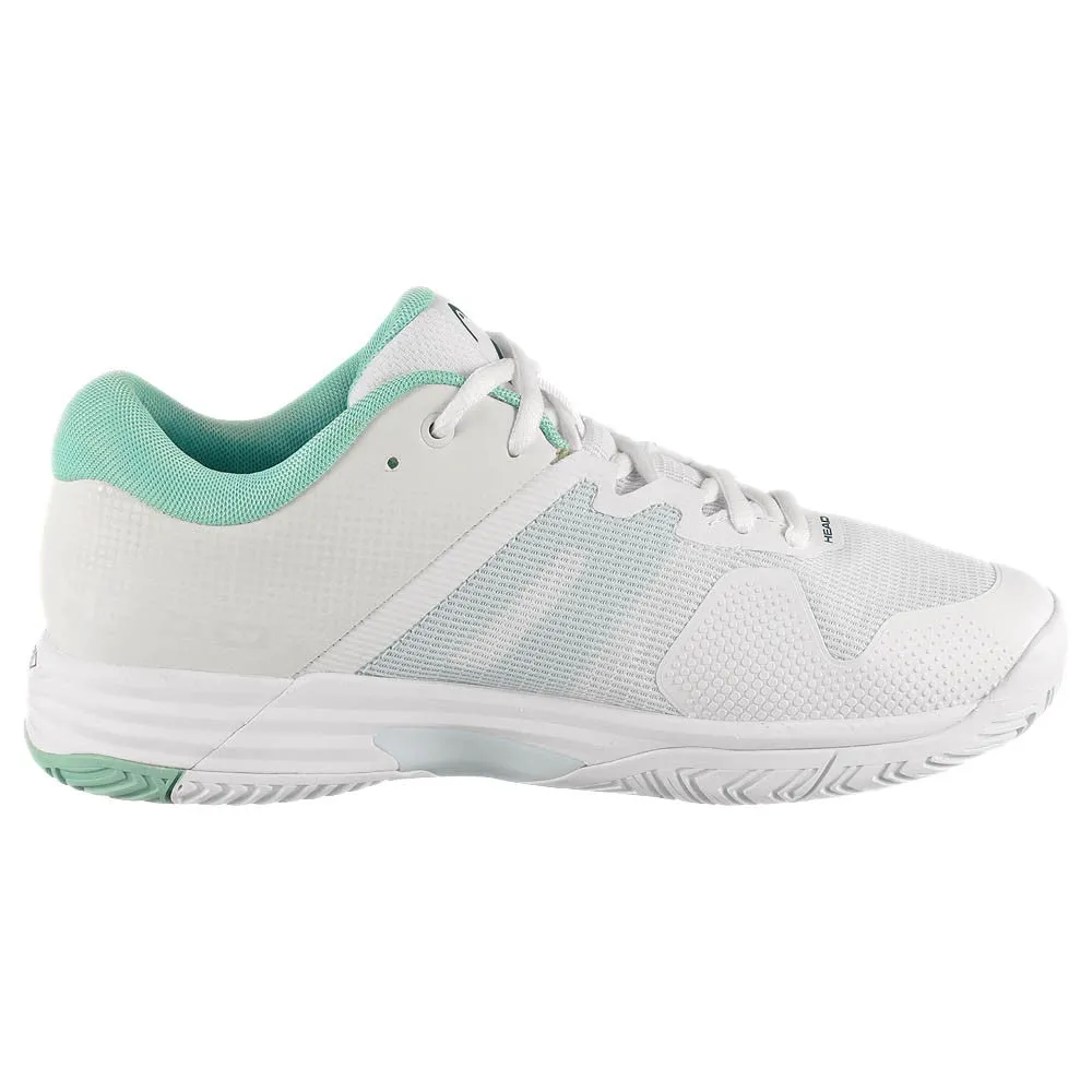 Head Women's Revolt EVO 2.0 - White/Turquoise Breathable Upper