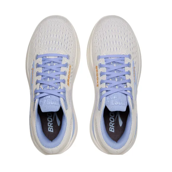 Brooks Women's Ghost Max 3 Medium Coconut/Blue Anatomically Shaped Footbed