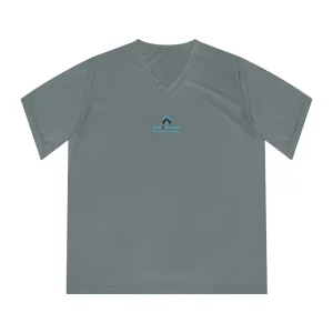 Sustainable Dye Process Chill Comfort Women's Performance V-Neck T-Shirt