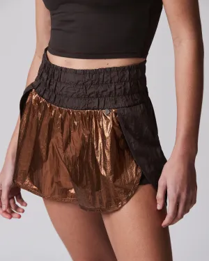 Shorts compose metalizado (SH25) Fit Flexibility