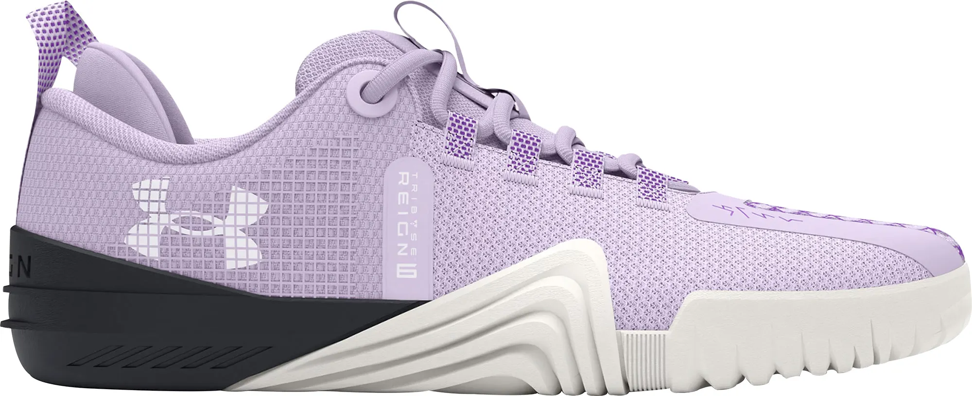 Under Armour Reign 6 Womens Training Shoes - Purple construction