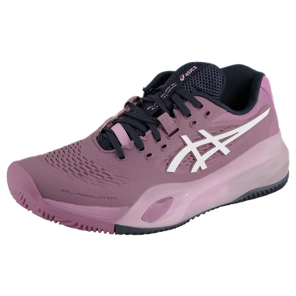 Asics Women's Gel-Resolution X - Clay - Ube/White Multi Directional Grip Training Ready