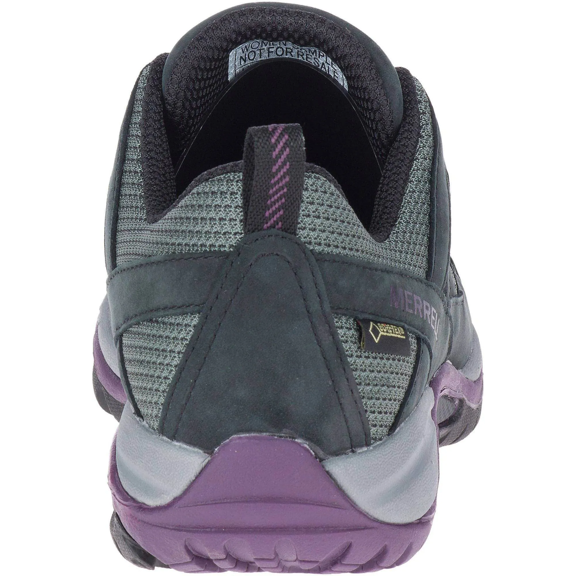 Thermoplastic Frame Foam Lining Trail Running Merrell Siren Sport 3 GORE-TEX Womens Walking Shoes - Black