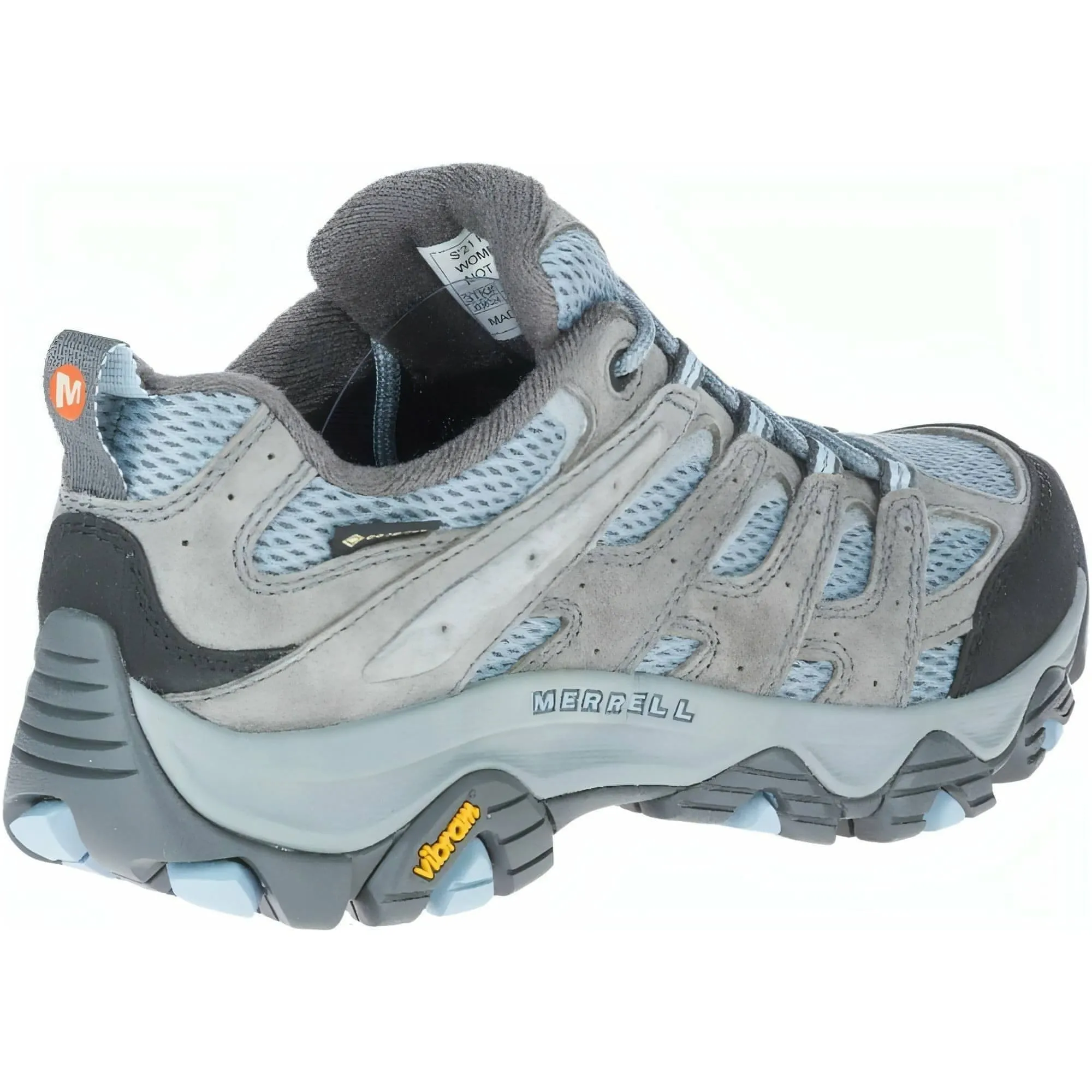 Wet Land Merrell Moab 3 GORE-TEX Womens Walking Shoes - Blue