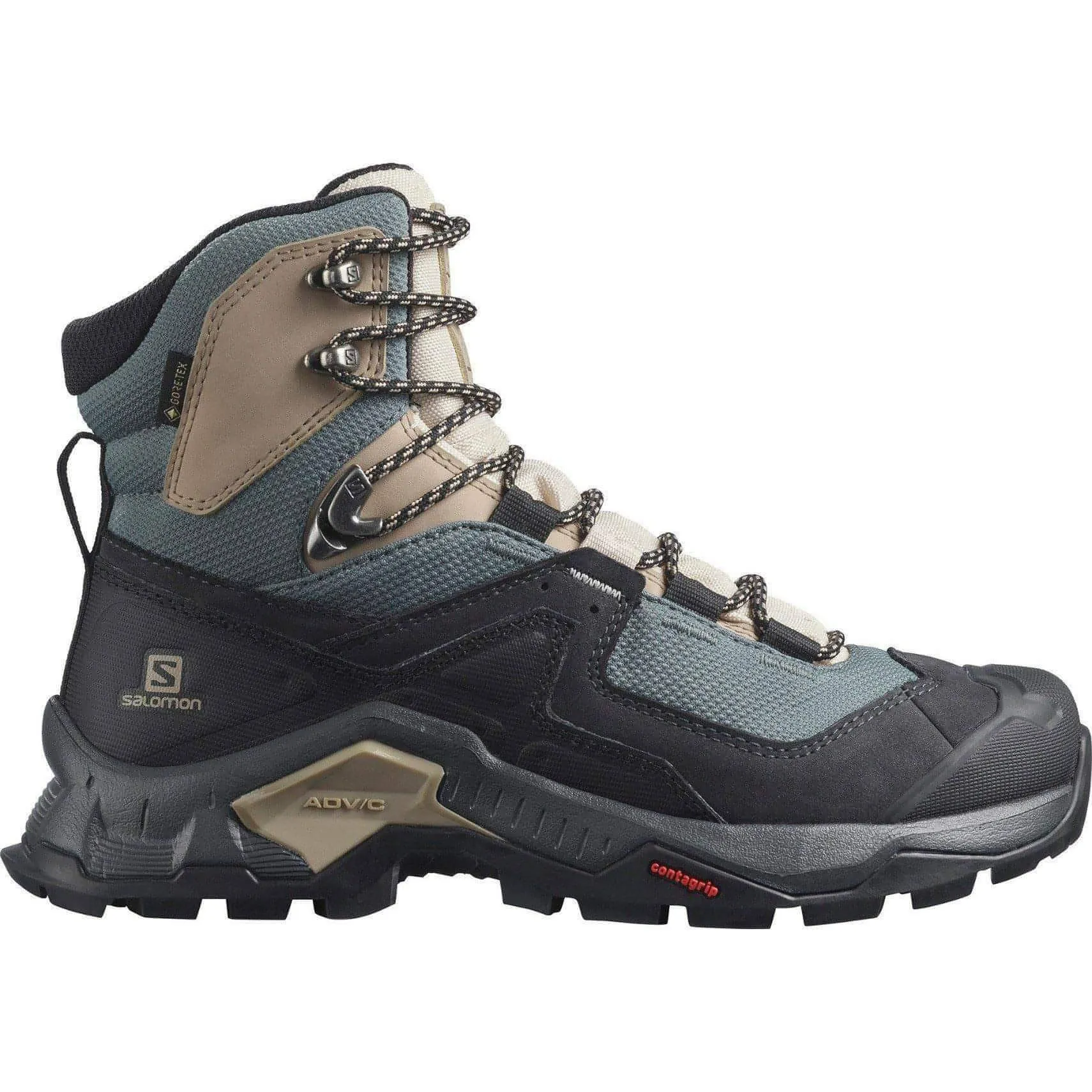 Salomon Quest Element GORE-TEX Womens Walking Boots - Grey Carry Easy Fashion Edge