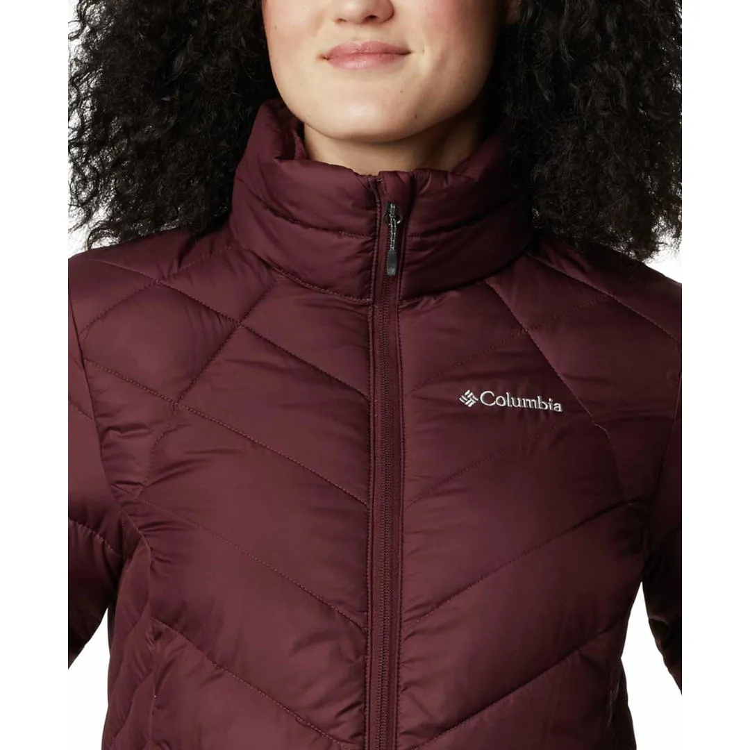 Eliminate Rain Resistant Columbia Women Maroon Heavenly Jacket