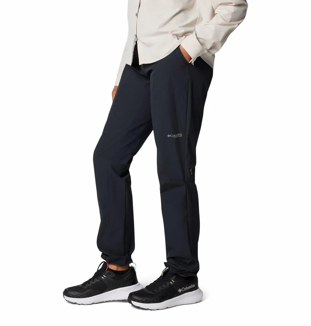 No Chafe Seam Finish Anti RideUpSilhouette Columbia Women Black Summit Valley Pant II (Sun Protection)