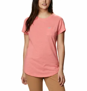 Casual Everyday Columbia Women Red Cades Cape Tee