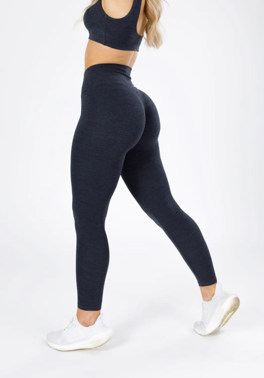Reluna Spacedye Original Sculptseam? Legging Black Static Trend Seeker Eco Friendly
