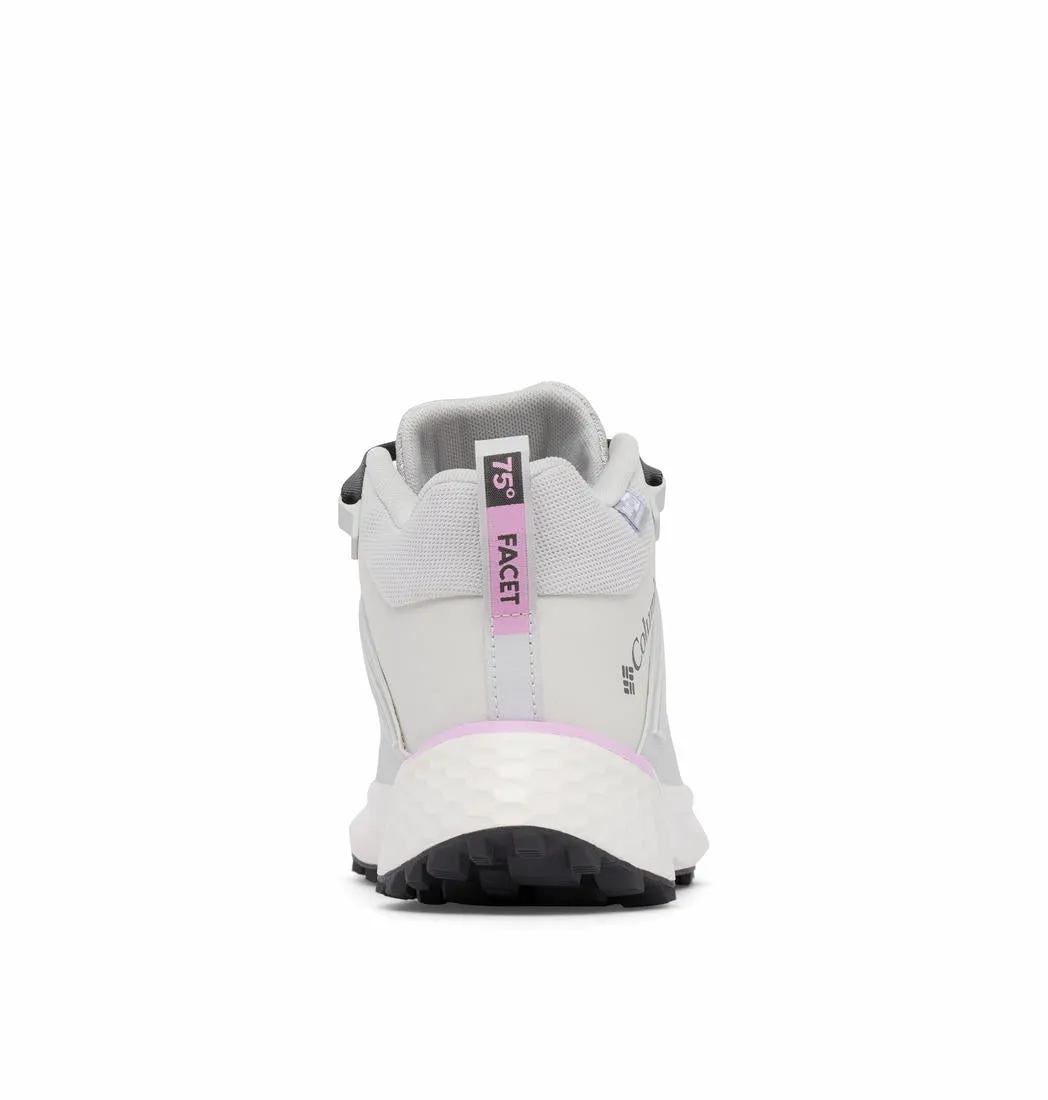 Columbia Women Grey FACET 75 MID OUTDRY Outdoor Activity Waterproof Design