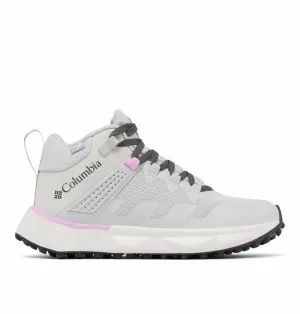 Columbia Women Grey FACET 75 MID OUTDRY Sturdy Fit Rock Solid