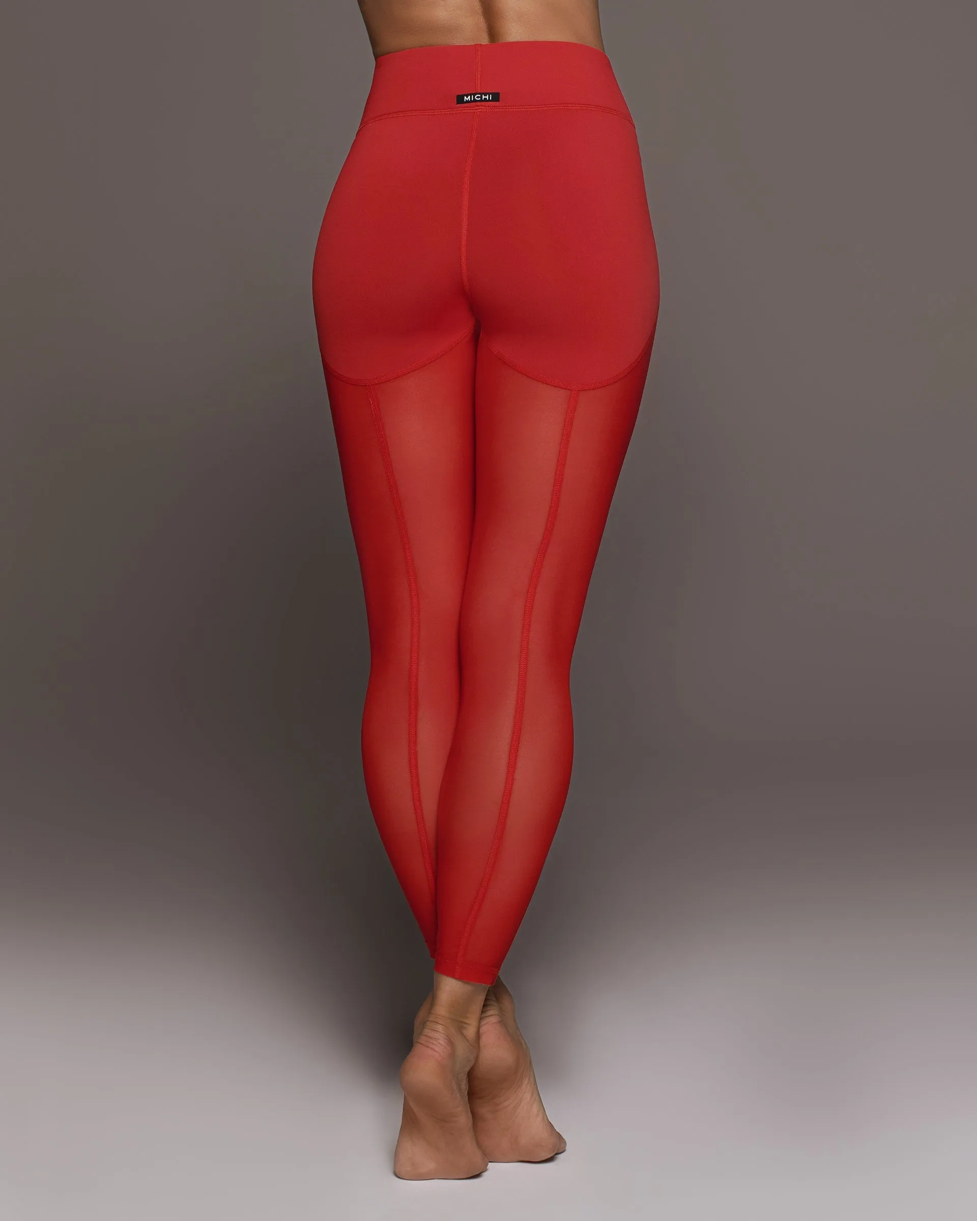 Revue Mesh Legging Neutral Color