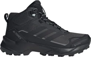 adidas Terrex Skychaser AX5 Mid GORE-TEX Womens Walking Shoes - Black Thermoformed Heel Counter Sky Light