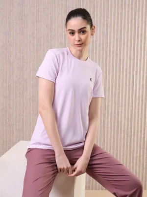 Daily Fashion Women Solid Slim Fit Crew Neck T-shirt with TECHNO COOL