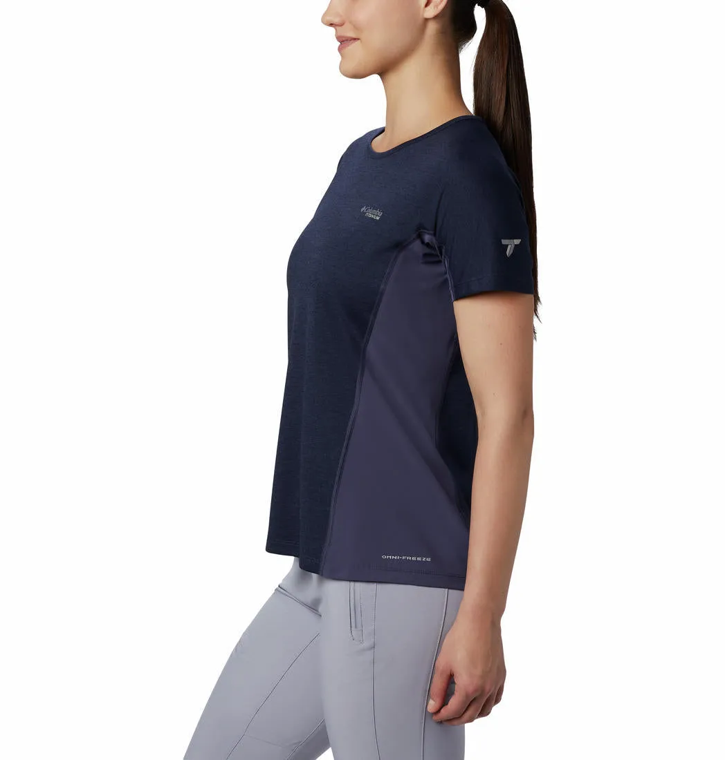 Bright Color Columbia Women Blue W Irico Knit SS