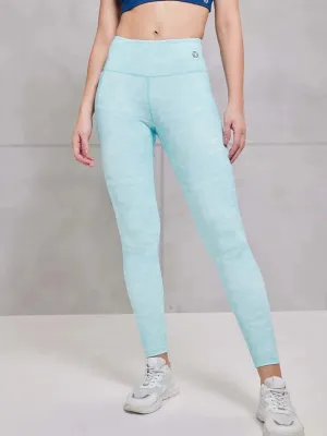 Women Printed Slim Fit Tights with ELASTO PLUS Soft and Stretchy