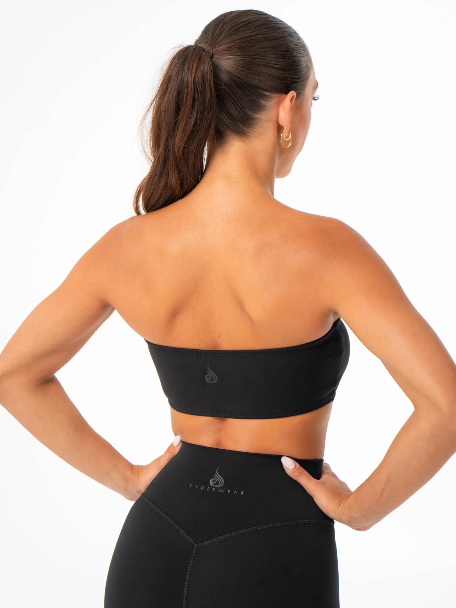 Breathable Design Racerback Style NKD Bandeau - Black