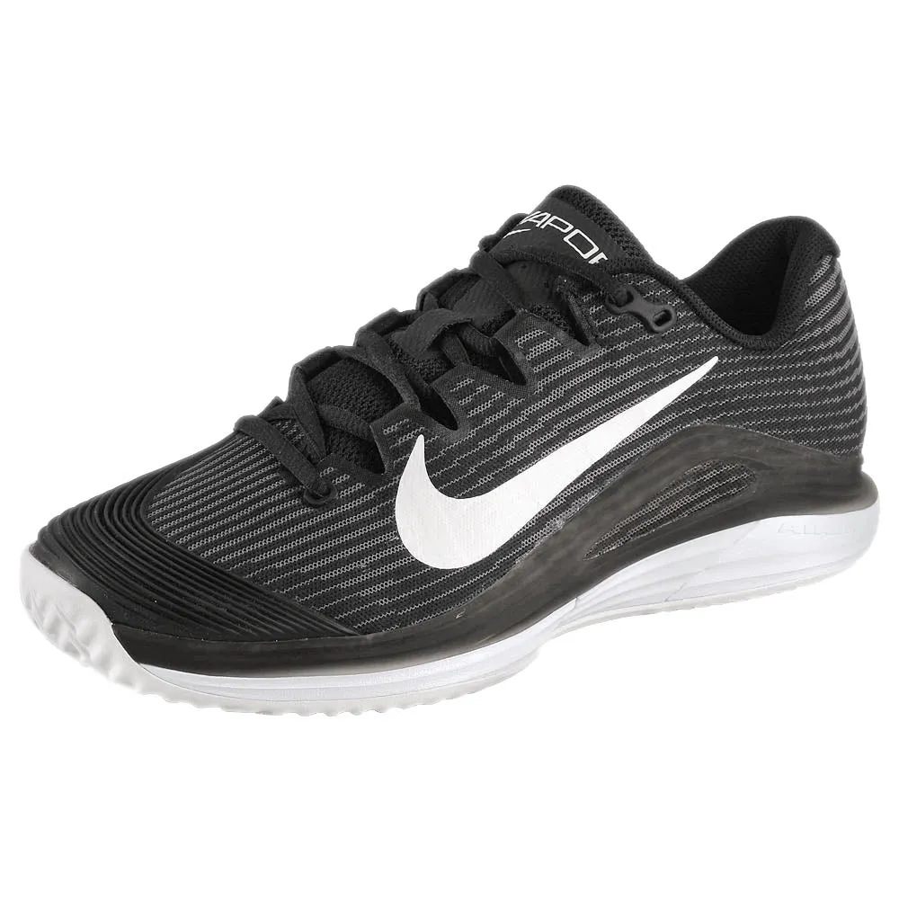 Nike Women's Air Zoom Vapor 12 - Clay - Black/White Air Circulation System