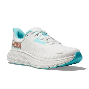 winter shoes budget - friendly running wear HOKA Women's Arahi 7 (Medium Width) White/Gold
