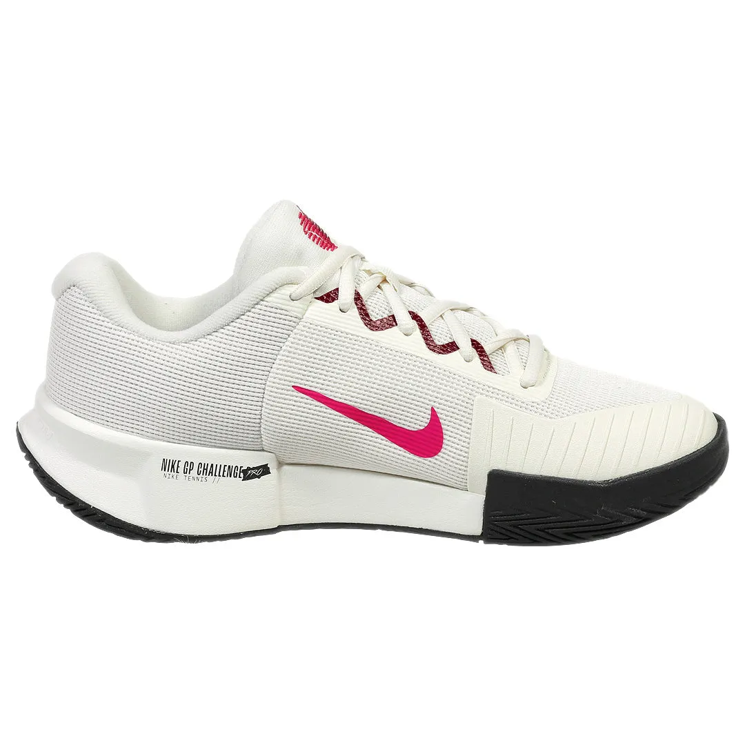 Flat Grip Responsive cushioning Nike Women's Air Zoom GP Challenge Pro - Pale Ivory/Rush Pink