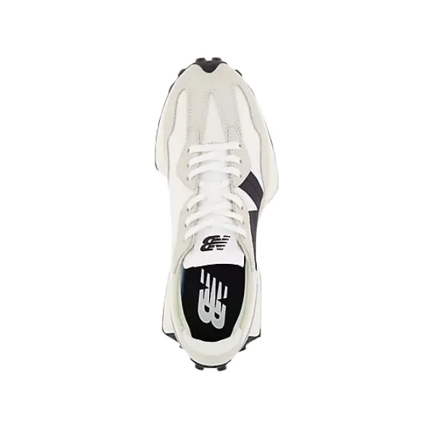 Dynamic Cushioning fabric insole shoes New Balance Women's 327 White/Black