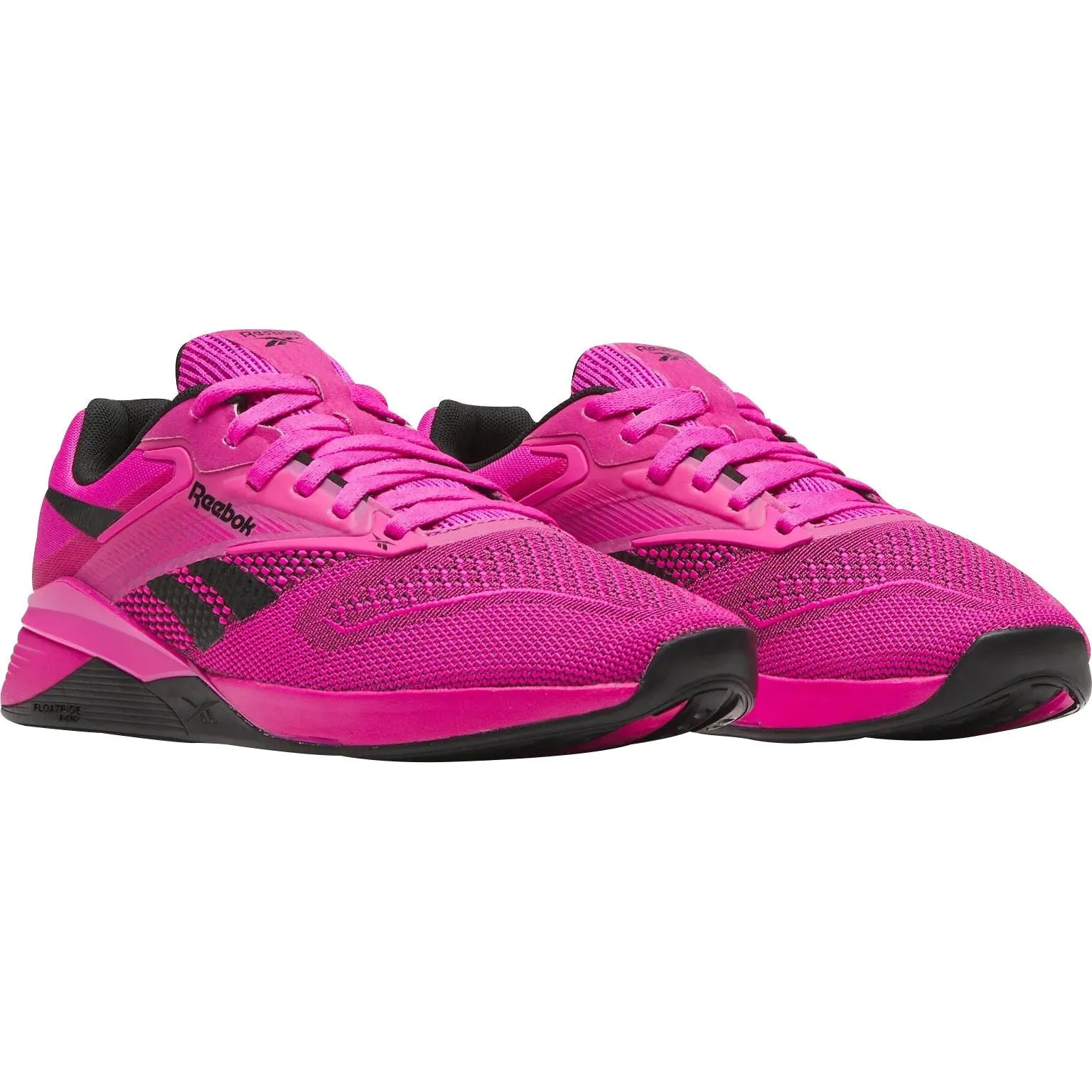 Reebok Nano X4 Womens Training Shoes - Pink Breathable Airflow Channels Lightweight