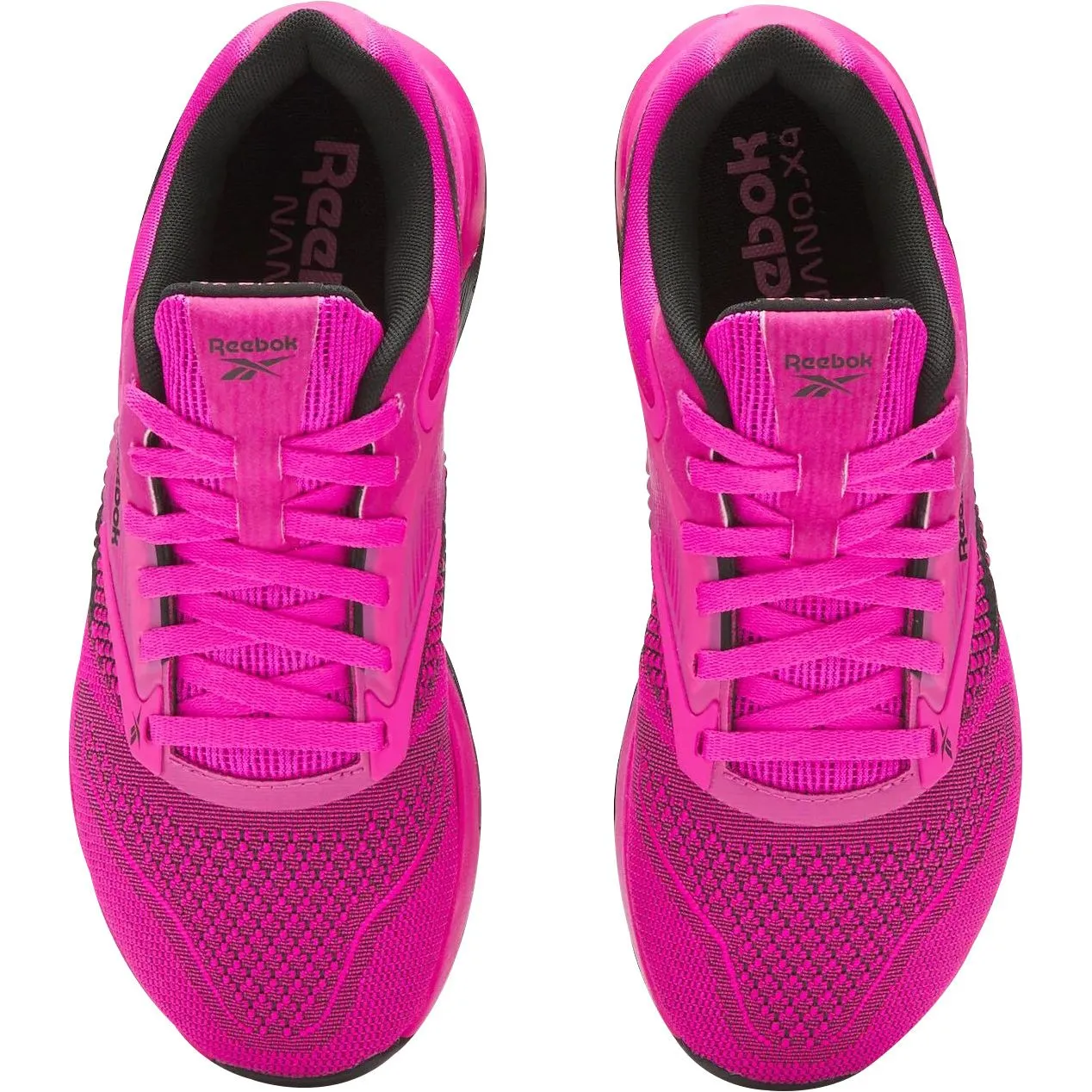 Reebok Nano X4 Womens Training Shoes - Pink Handcrafted Detailing Foam Lining Standing Workers