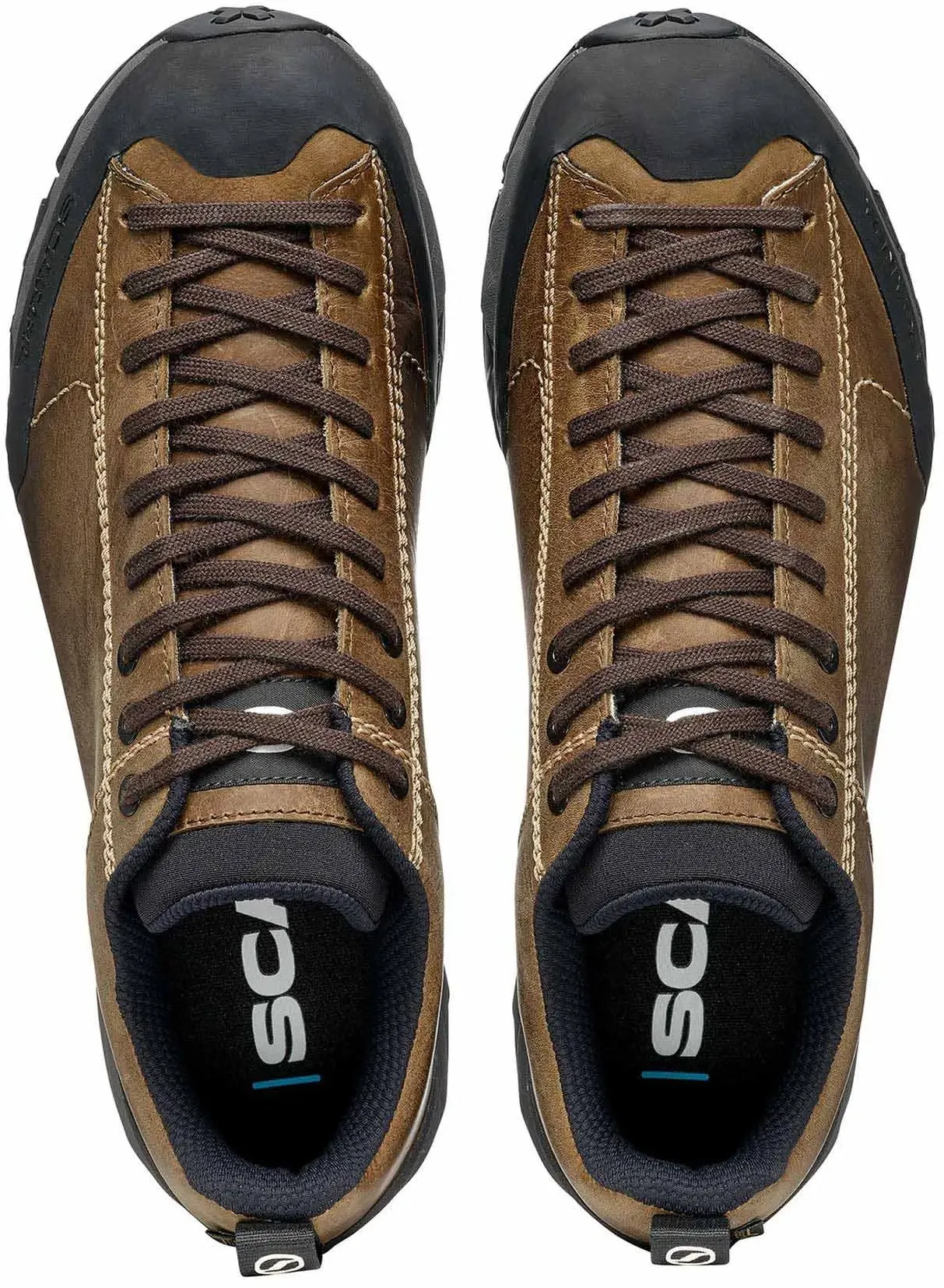 Weatherproof Protective Coating Heat Dissipating Insoles Scarpa Mojito Trail GORE-TEX Walking Shoes - Brown