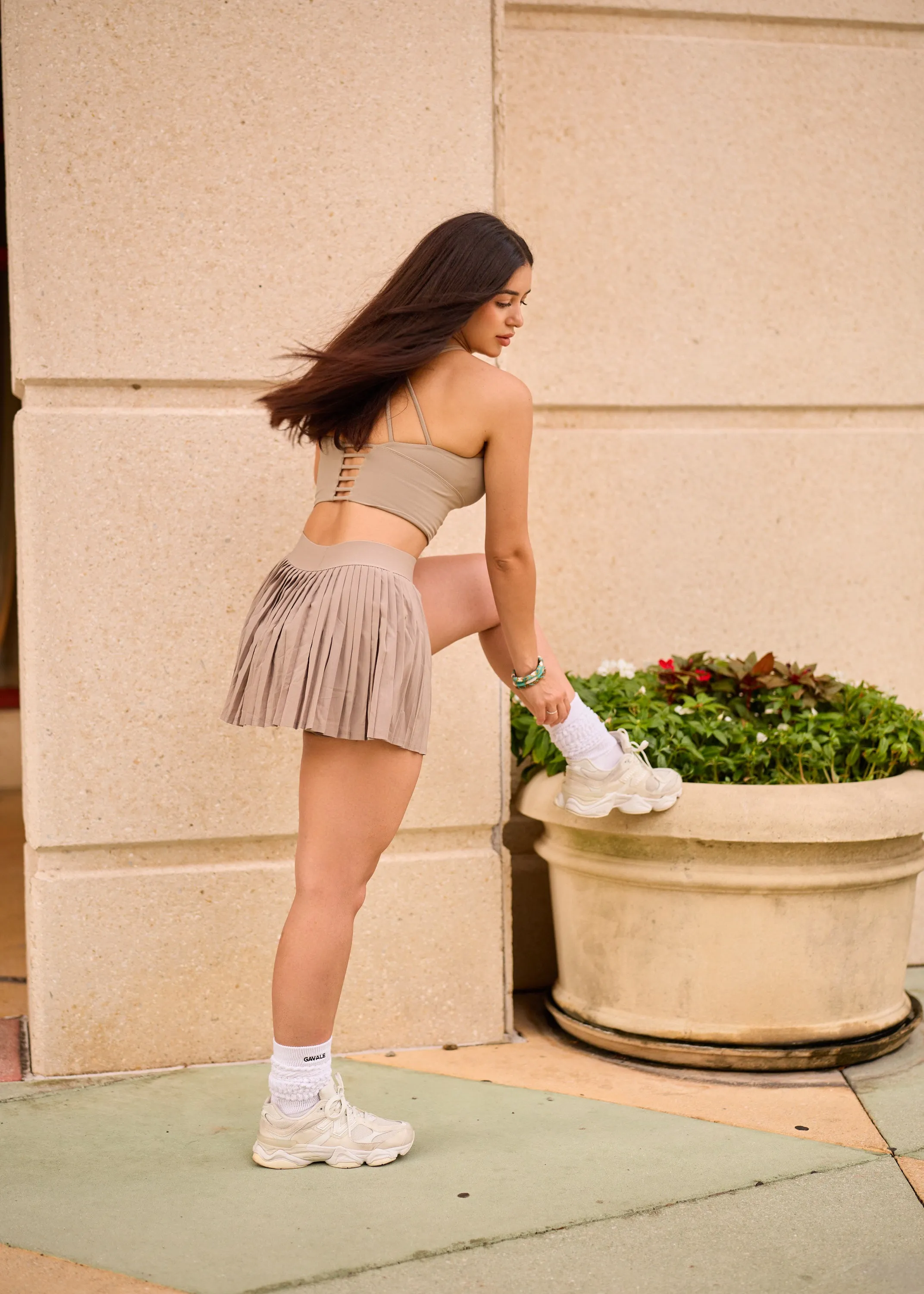 Soft Movement Travel Influence AirFlow Tennis Skirt 2 Piece-Set