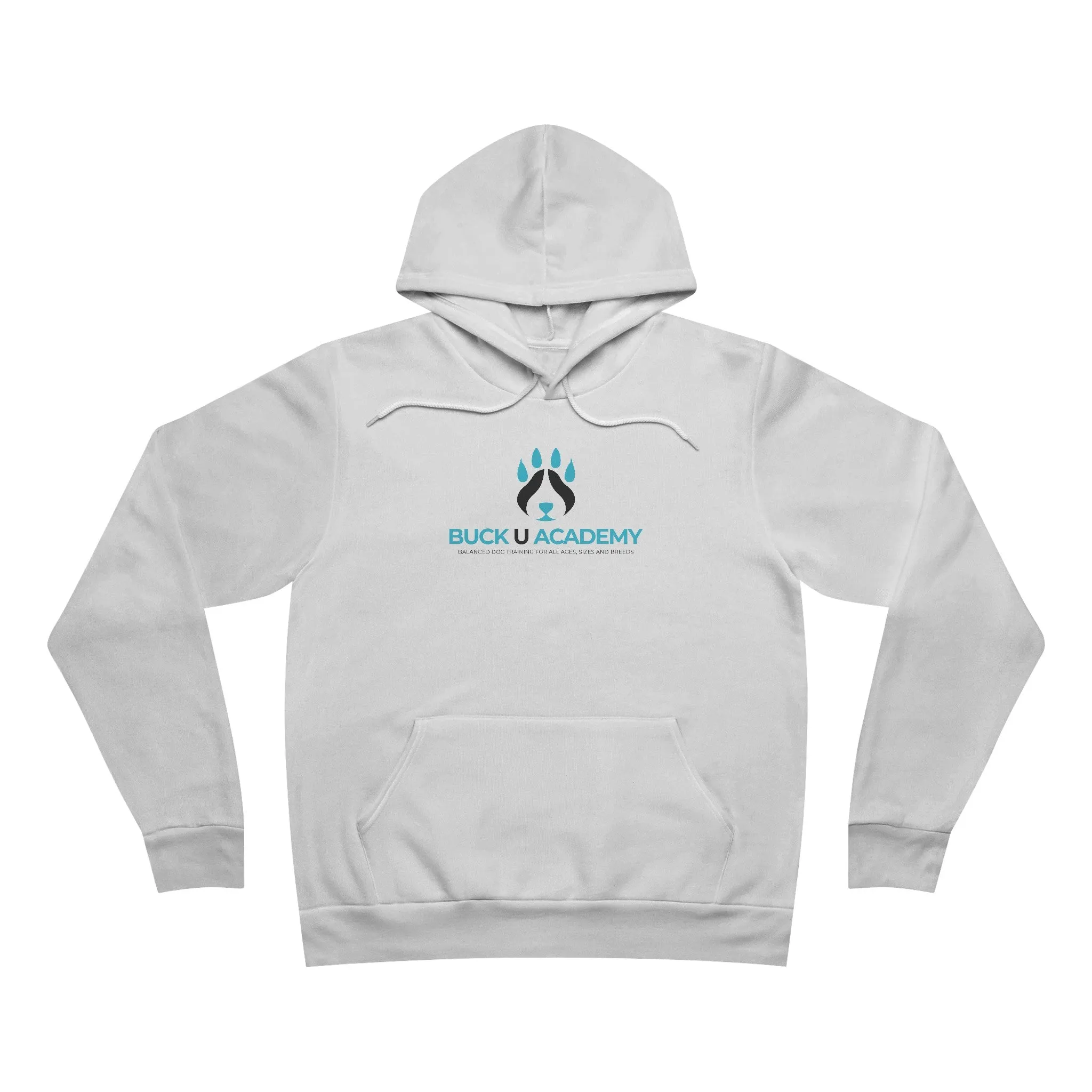 Unisex Sponge Fleece Pullover Hoodie Bold Print Layered Fashion