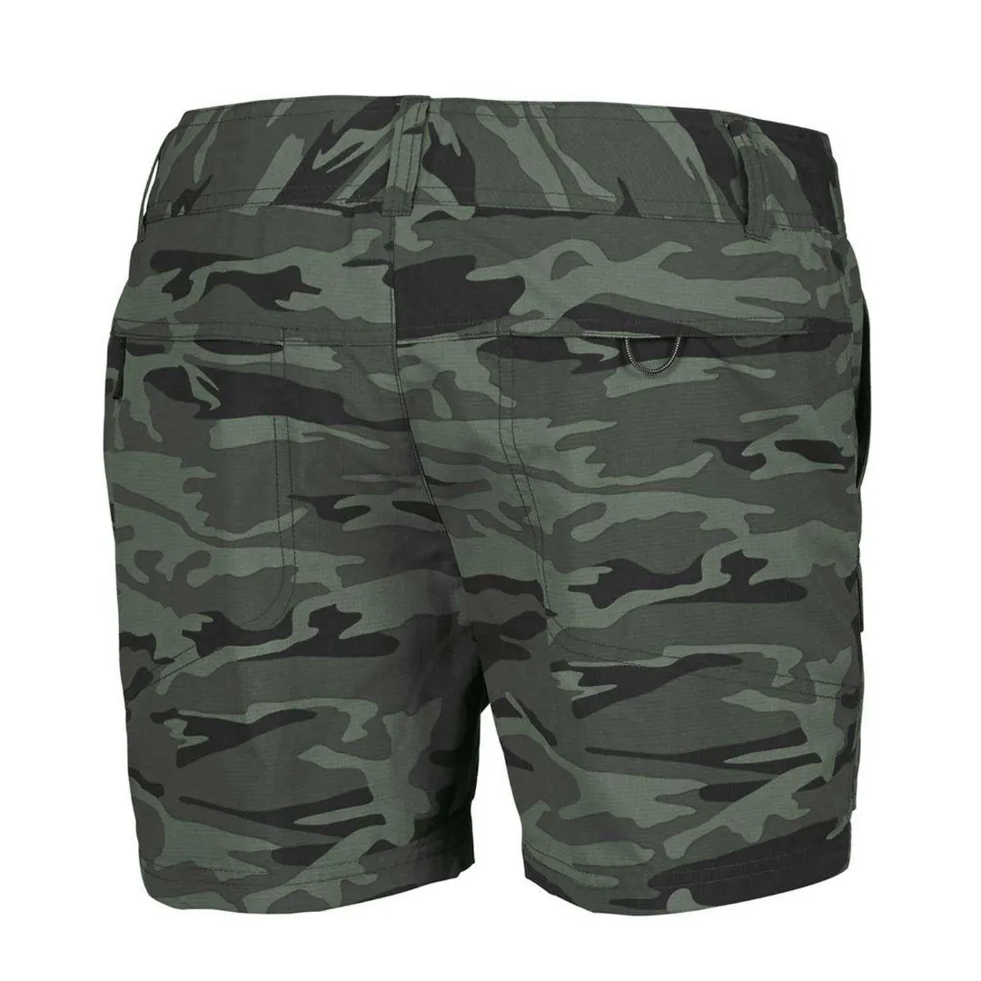 Columbia Women Green Silver Ridge Printed Short kids custom-made