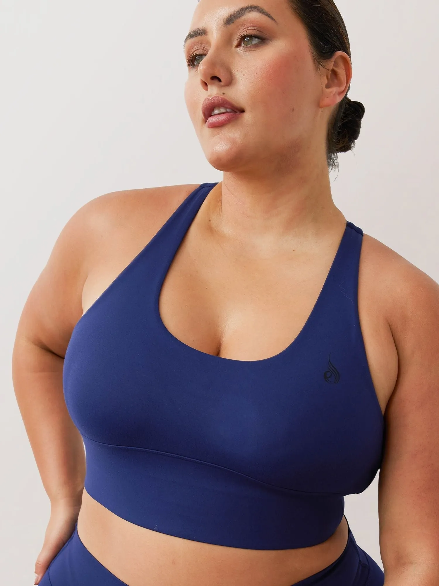 Large NKD Arch Sports Bra - Navy