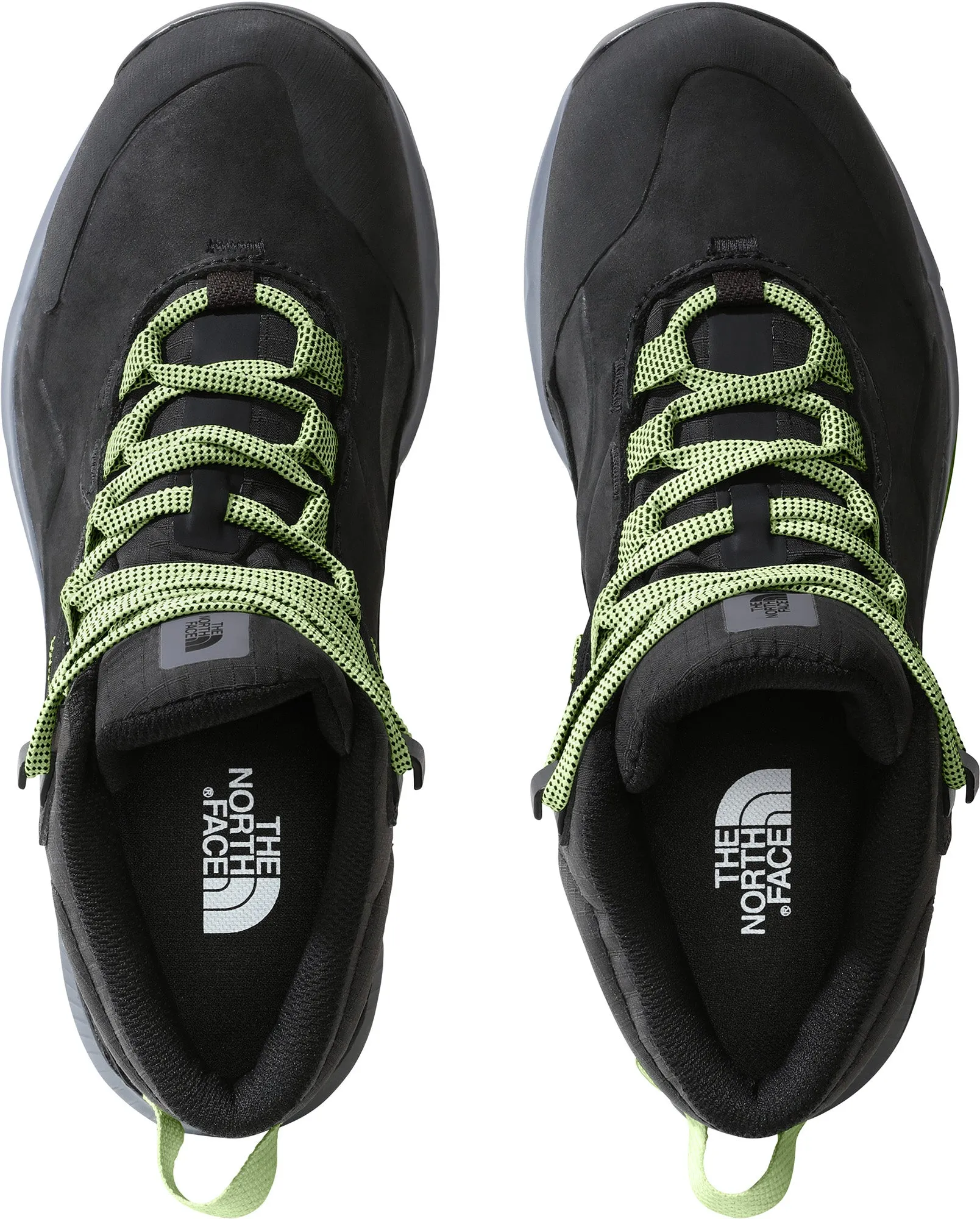 The North Face Cragstone Leather Mid Waterproof Womens Walking Boots - Black Reinforced