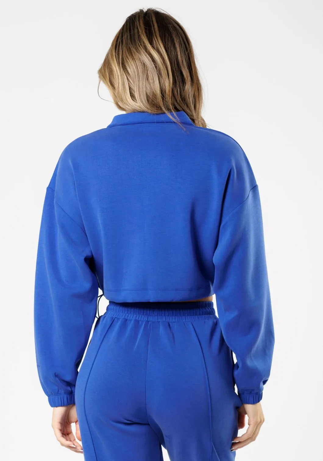 AirLux? Half Zip Sweatshirt Infinity earthy colors Bow Accents