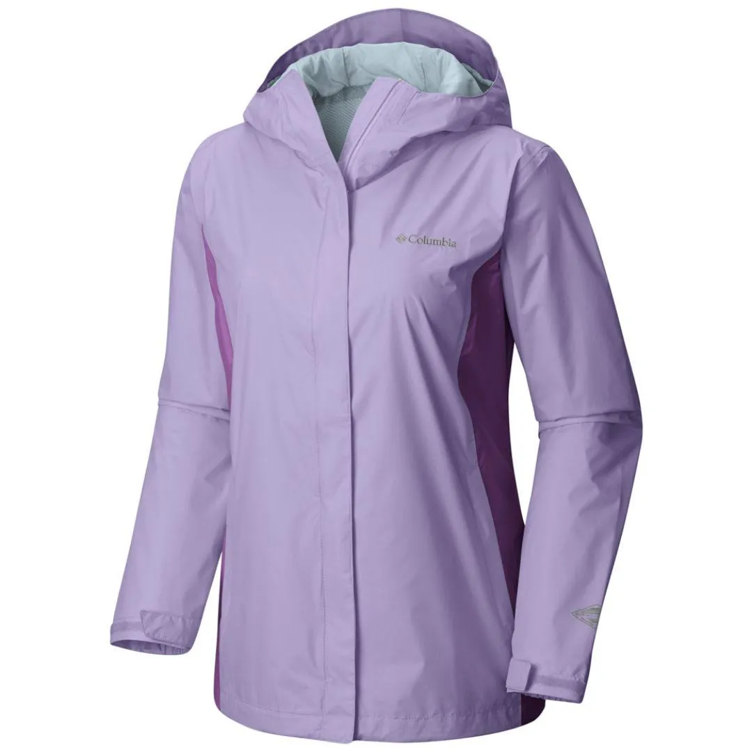 Columbia Women Purple Arcadia II Jacket Waterproof Cozy Outerwear
